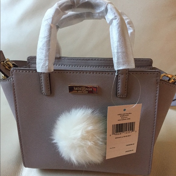 NWT KATE SPADE NEW YORK CROSSBODY HAYDEN RABBIT - Picture 5 of 8